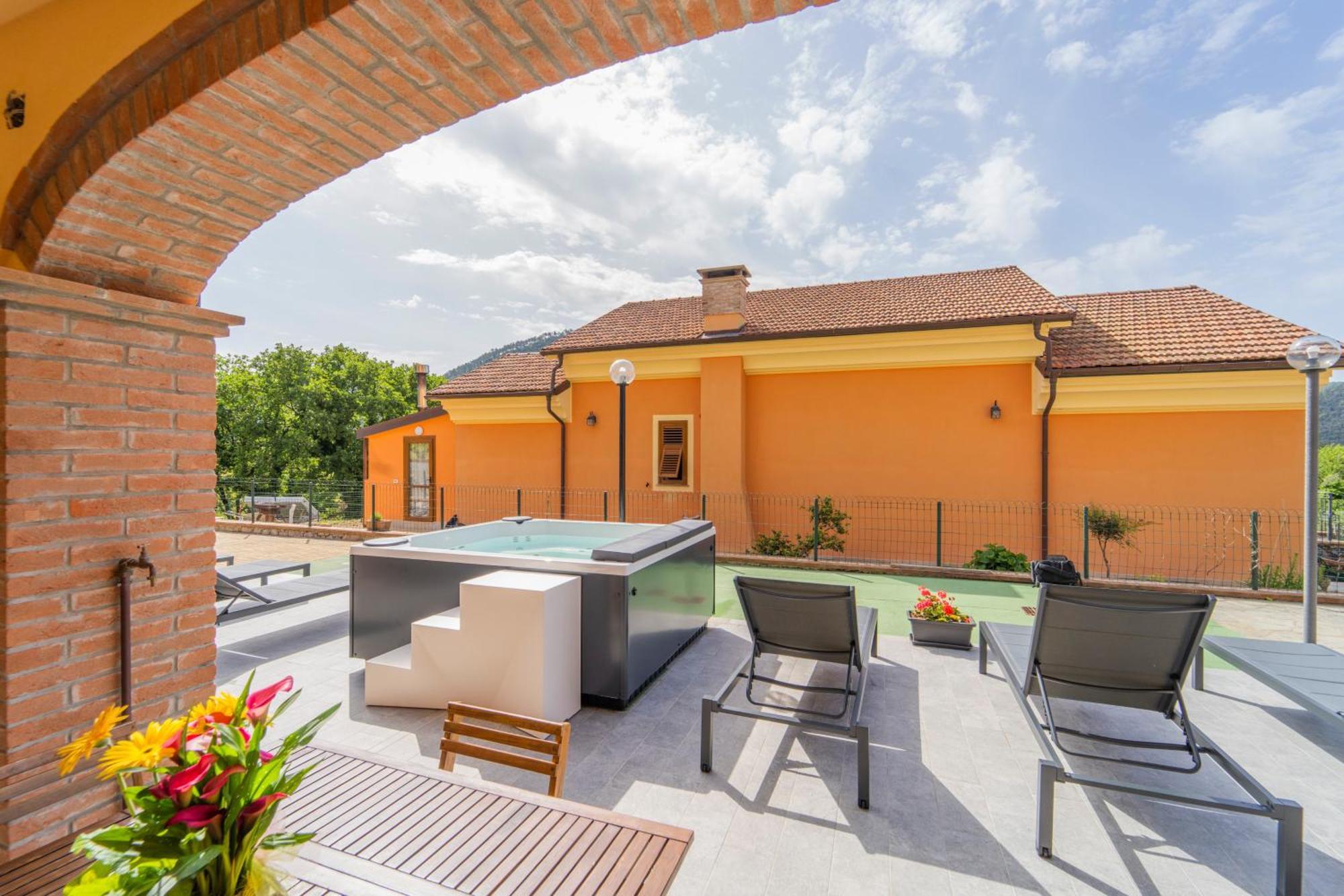 045B - Villetta Moderna 02-24E Con Vasca Idromassaggio In Giardino, Solo 15 Minuti Da Mare E Spiaggia - Posto Auto Gratuito San Lazzaro  Eksteriør billede
