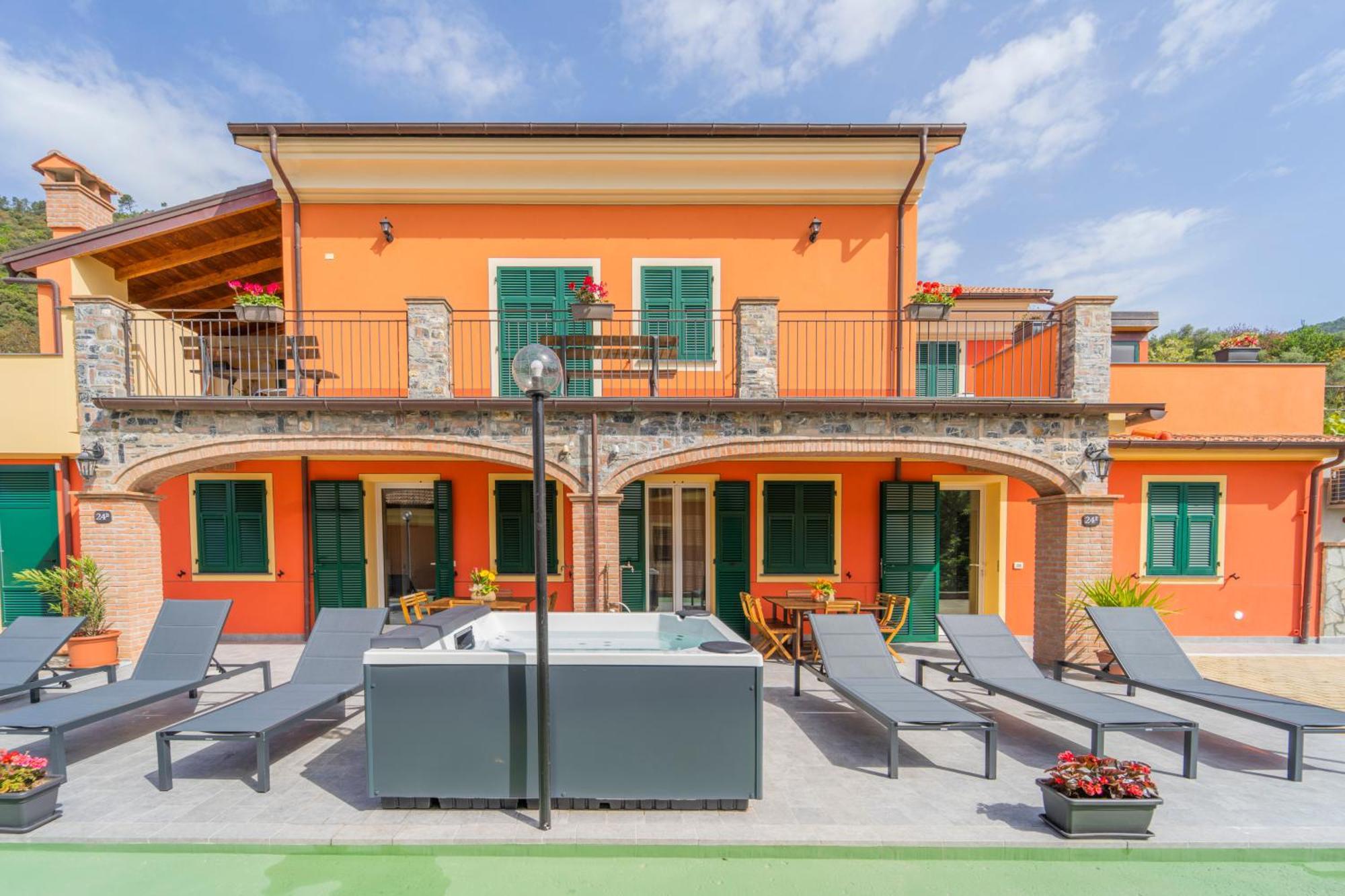 045B - Villetta Moderna 02-24E Con Vasca Idromassaggio In Giardino, Solo 15 Minuti Da Mare E Spiaggia - Posto Auto Gratuito San Lazzaro  Eksteriør billede