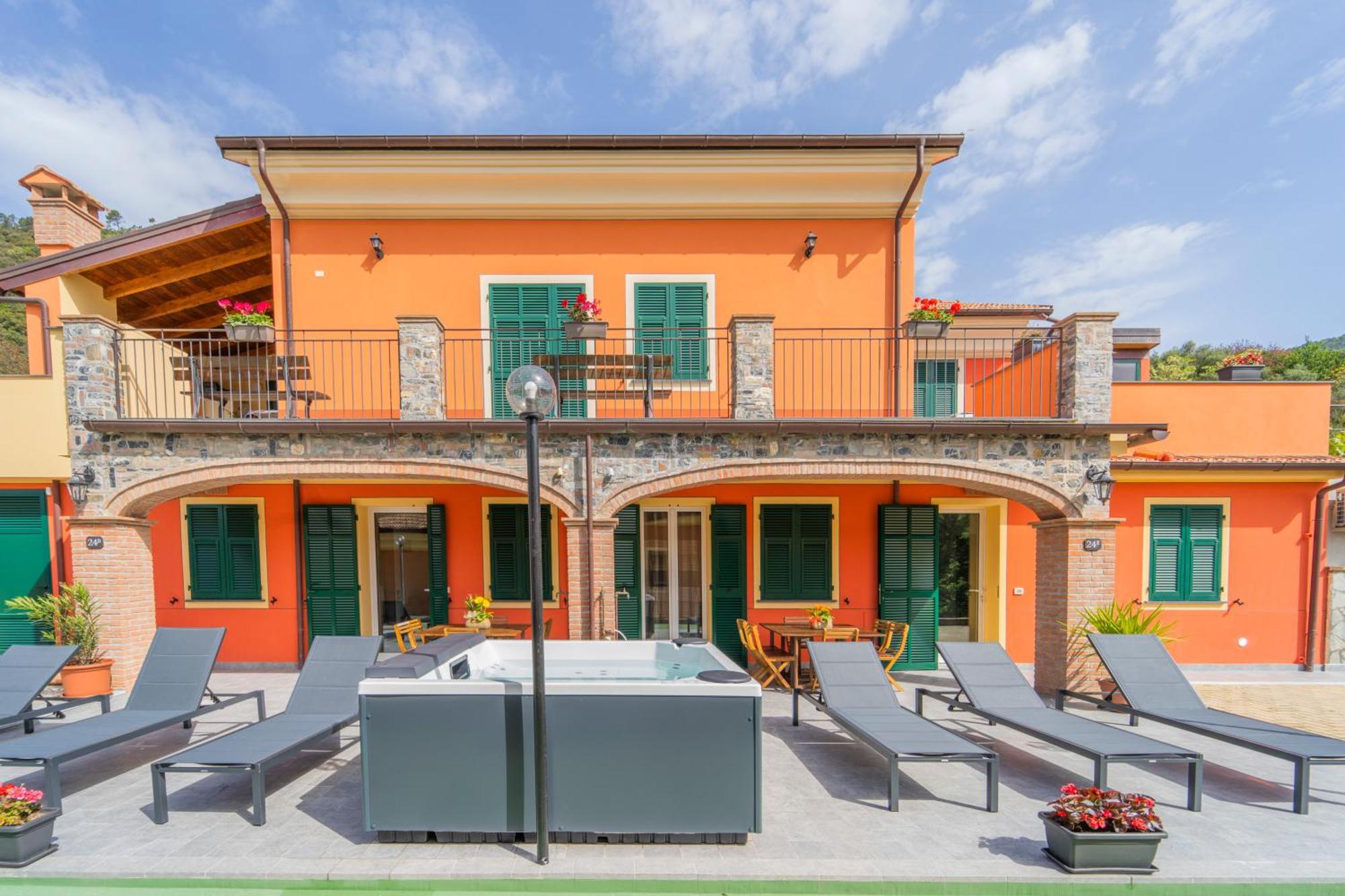 045B - Villetta Moderna 02-24E Con Vasca Idromassaggio In Giardino, Solo 15 Minuti Da Mare E Spiaggia - Posto Auto Gratuito San Lazzaro  Eksteriør billede