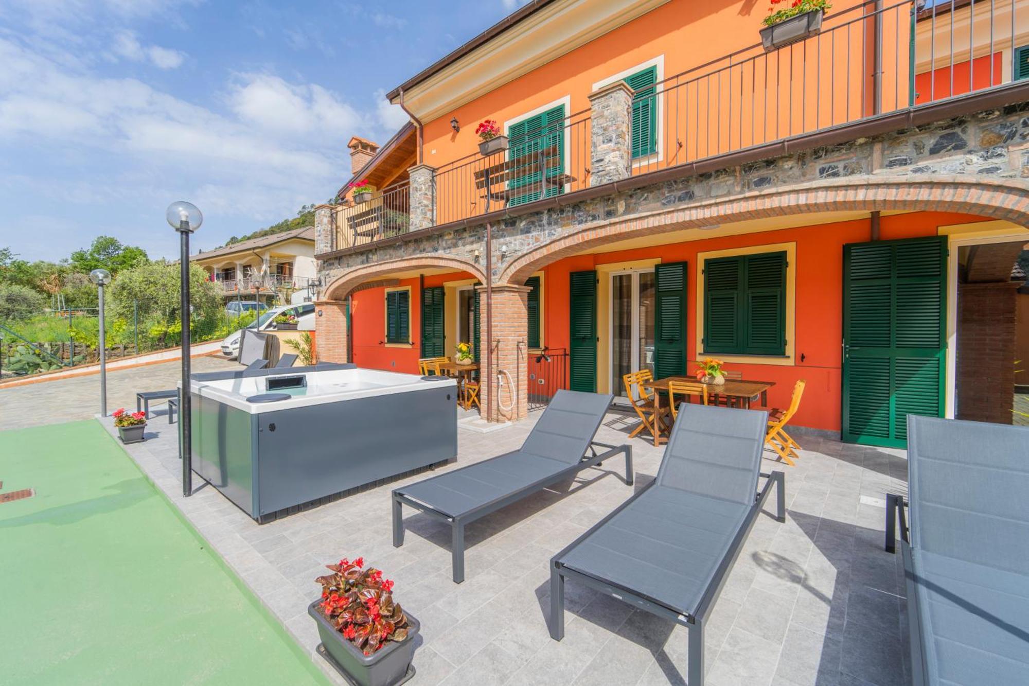 045B - Villetta Moderna 02-24E Con Vasca Idromassaggio In Giardino, Solo 15 Minuti Da Mare E Spiaggia - Posto Auto Gratuito San Lazzaro  Eksteriør billede